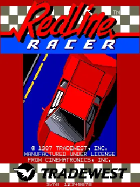 Redline Racer (2 players) screen shot title